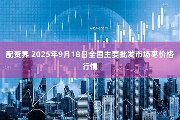 配资界 2025年9月18日全国主要批发市场枣价格行情